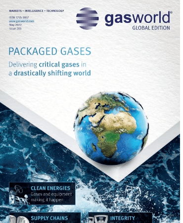 Featured article published in the Annual Packaged Gases Issue of Gasworld